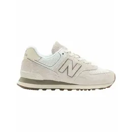 New Balance: Бежевые кроссовки  574