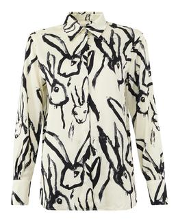 MSGM: Блуза с принтом 