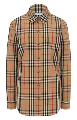 Burberry: Хлопковая рубашка 