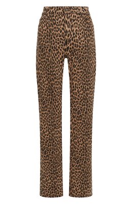 Zadig and Voltaire: Джинсы с леопардовым принтом 
