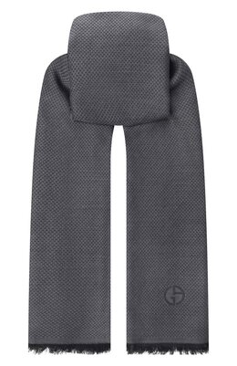Giorgio Armani: Серый шарф 
