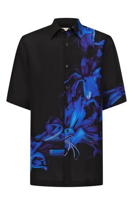 Dries Van Noten: Шёлковая рубашка 