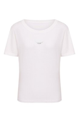 Zadig and Voltaire: Белая футболка 