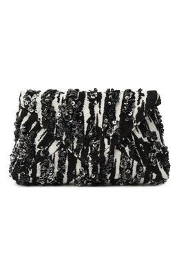 Dries Van Noten: Чёрный клатч 