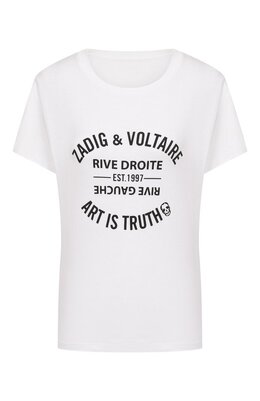 Zadig and Voltaire: Хлопковая футболка 