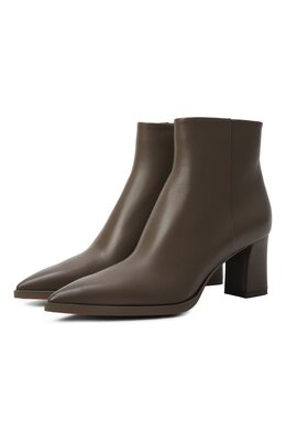 Santoni: Коричневые ботинки 