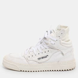 Off-White: Белые кроссовки  Off Court