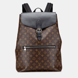 Louis Vuitton: Чёрный рюкзак 