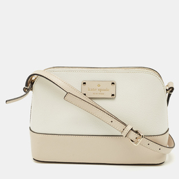 Kate Spade: Белая сумка через плечо 