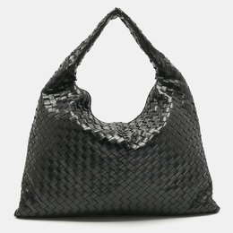 Bottega Veneta: Чорні сумки  Intrecciato