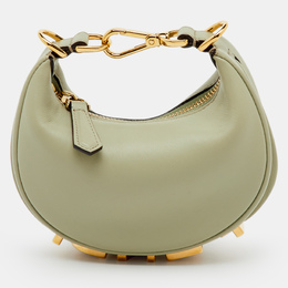 Fendi: Зелёная сумка 