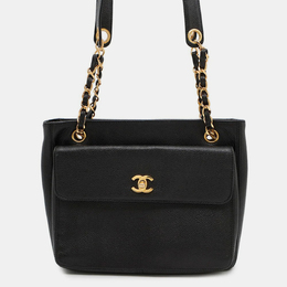 Chanel: Чорні сумки шопери 