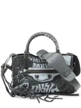 Balenciaga Pre-Owned: Чёрная сумка-шоппер 