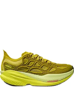 HOKA: Жёлтые кроссовки 