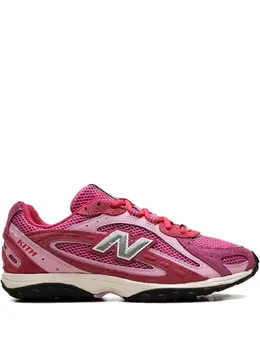 New Balance: Розовые кроссовки 