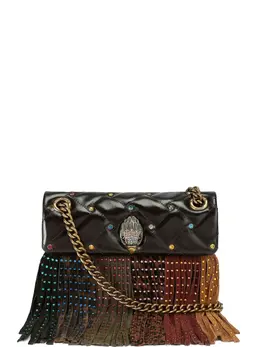 Kurt Geiger London: Коричневая сумка через плечо 