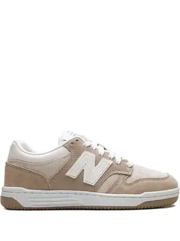 New Balance: Бежевые кроссовки  480