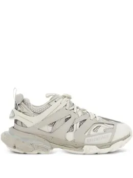 Balenciaga: Белые кроссовки 