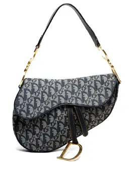 Christian Dior Pre-Owned: Голубая сумка 