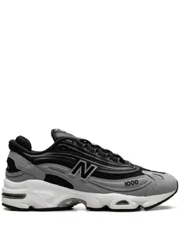 New Balance: Чёрные кроссовки 