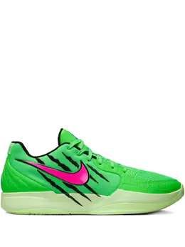 Nike: Зелёные кроссовки 
