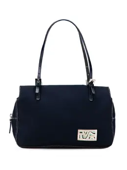 Fendi Pre-Owned: Голубая сумка 