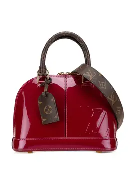 Louis Vuitton Pre-Owned: Фиолетовая сумка 