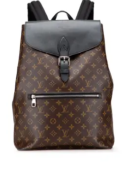 Louis Vuitton Pre-Owned: Чёрный рюкзак 