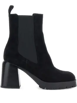 Pollini: Чёрные ботинки 