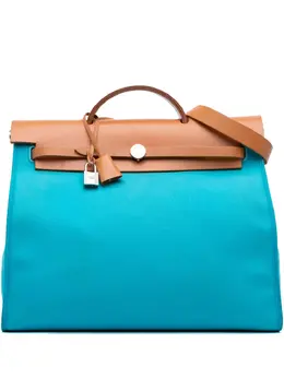 Hermès Pre-Owned: Голубая сумка 