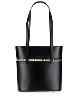 Burberry Pre-Owned: Чёрная сумка 