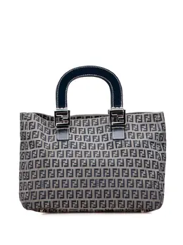 Fendi Pre-Owned: Серая сумка-шоппер 