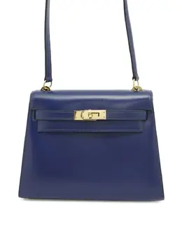 Hermès Pre-Owned: Голубая сумка 