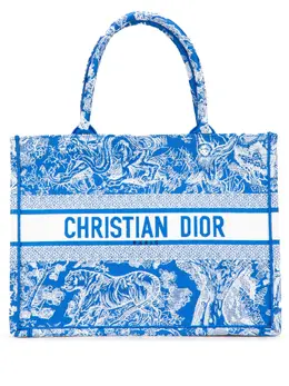 Christian Dior Pre-Owned: Голубая сумка-шоппер 
