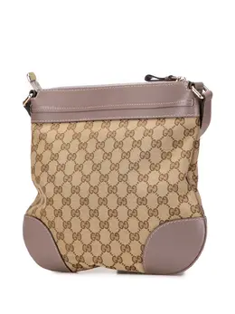 Gucci Pre-Owned: Коричневая сумка через плечо 