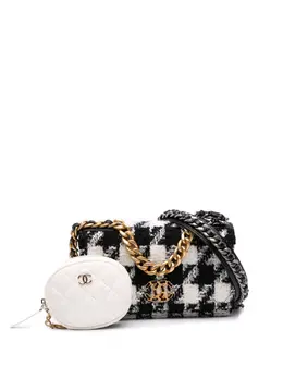 CHANEL Pre-Owned: Чёрный кошелёк 