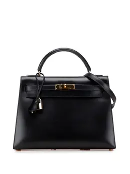 Hermès Pre-Owned: Чёрная сумка 