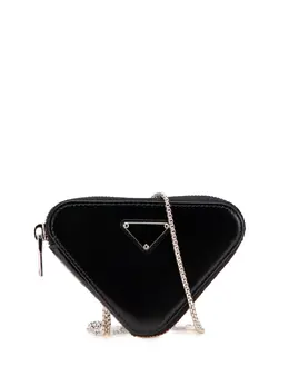 Prada Pre-Owned: Чёрная сумка через плечо 