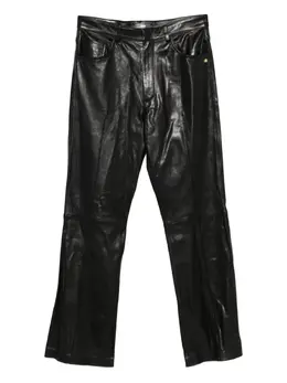 AMIRI: Кожаные брюки 