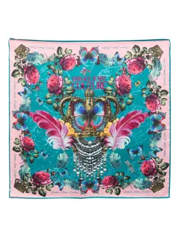 Versace Jeans Couture: Розовый шарф 