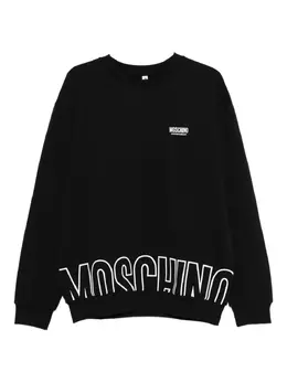 Moschino: Чёрный свитшот 