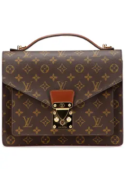 Louis Vuitton Pre-Owned: Коричневая сумка 