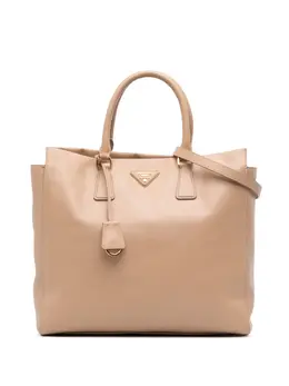 Prada Pre-Owned: Коричневая сумка 