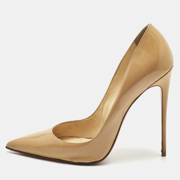 Christian Louboutin: Бежевые туфли  So Kate