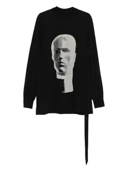 Rick Owens DRKSHDW: Свитер с принтом 
