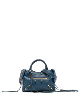 Balenciaga Pre-Owned: Голубая сумка 