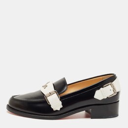 Christian Louboutin: Чёрные лоферы 