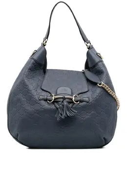 Gucci Pre-Owned: Голубая сумка 