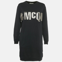 McQ by Alexander McQueen: Чёрная футболка 