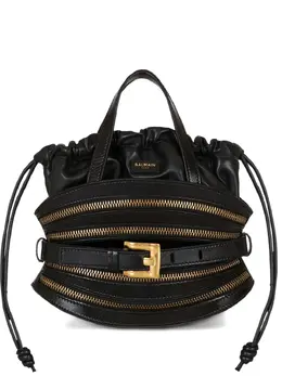 Balmain: Чёрная сумка-шоппер 